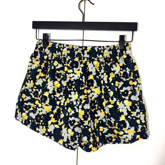 Outdoor Voices Doing Things Shorts Womens S Running Quick Dry Drawstring Floral - Picture 2 of 7